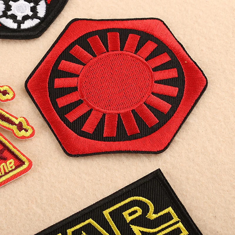 star wars patch embroidered patches for clothing iron on patches on clothes darth vader troopers figure badge accessories gift free global shipping