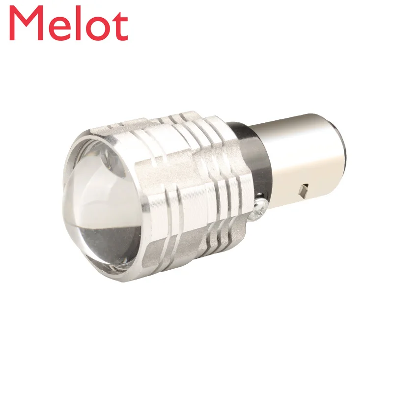 

Motorcycle Super Bright Fisheye Lens Built-in Double-Claw Three-Claw Electric Car Far and near Light Integrated LED Bulb