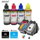 Картриджи DMYON 46 XL для принтера, совместимые с Hp Deskjet 2020HC 2520HC 2025HC 2029 2529 4729 46, чернила