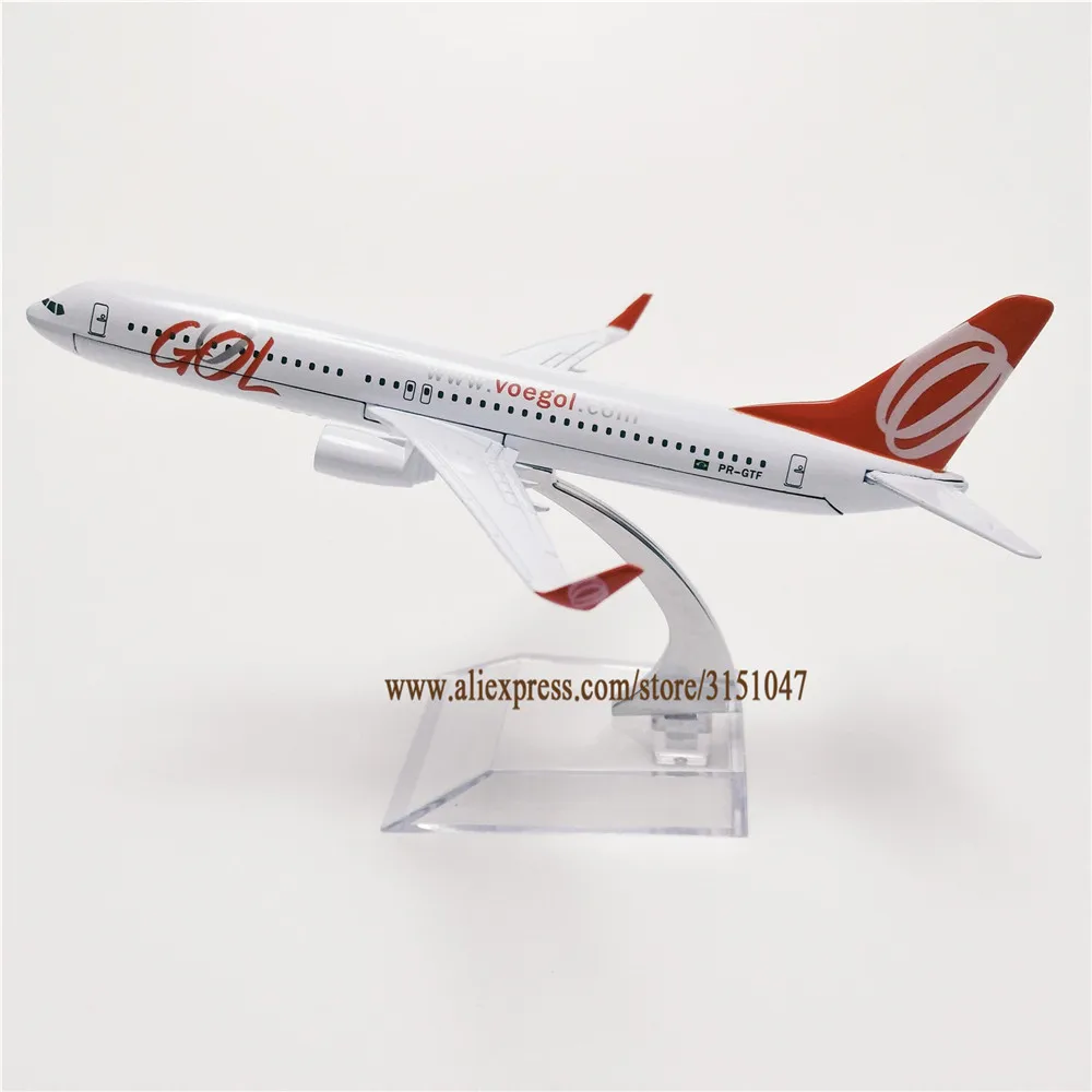 Новый сплав металла Air Бразилия Gol B737 авиакомпания модель самолета Voegol Boeing 737 Airways