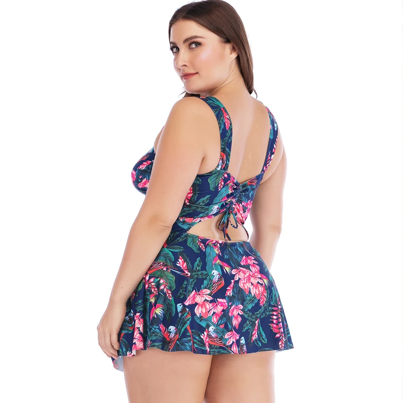 

Sexy Print Two Piece Bikini Set 2021 New Plus Size M-5XL Swimsuit Female Push Up High Waist Swimwear Bathing Suit Beachwear Lady