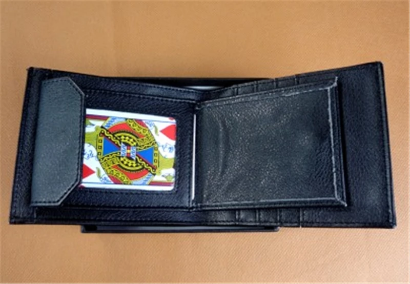 Супер Delux карта в бумажнике 2 0 Волшебные трюки бумага для Билла магии крупным