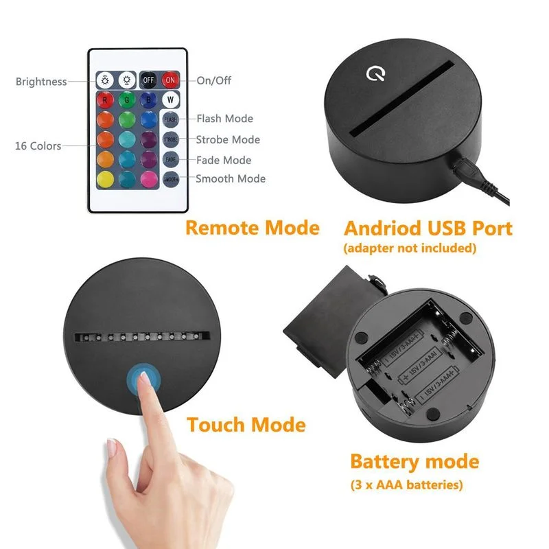 

Kids Night Light Gift Led Touch Sensor Colorful Bedroom Nightlight Anime Decor Light Cool Basketball Table Lamps for The Bedroom