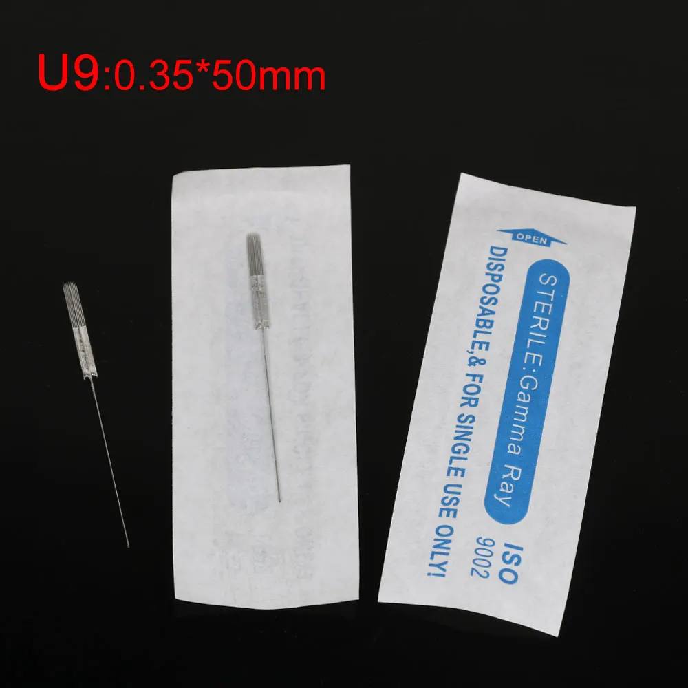 Иглы для перманентного макияжа 50 шт. иглы бровей губ U9 | Красота и здоровье