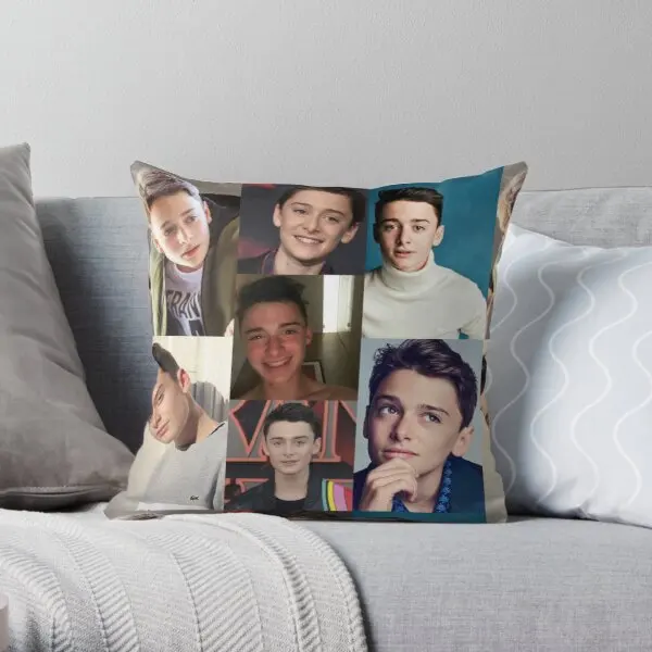 

Noah Schnapp Printing Throw Pillow Cover Bed Hotel Waist Square Soft Anime Fashion Sofa Home Fashion Throw Pillows not include