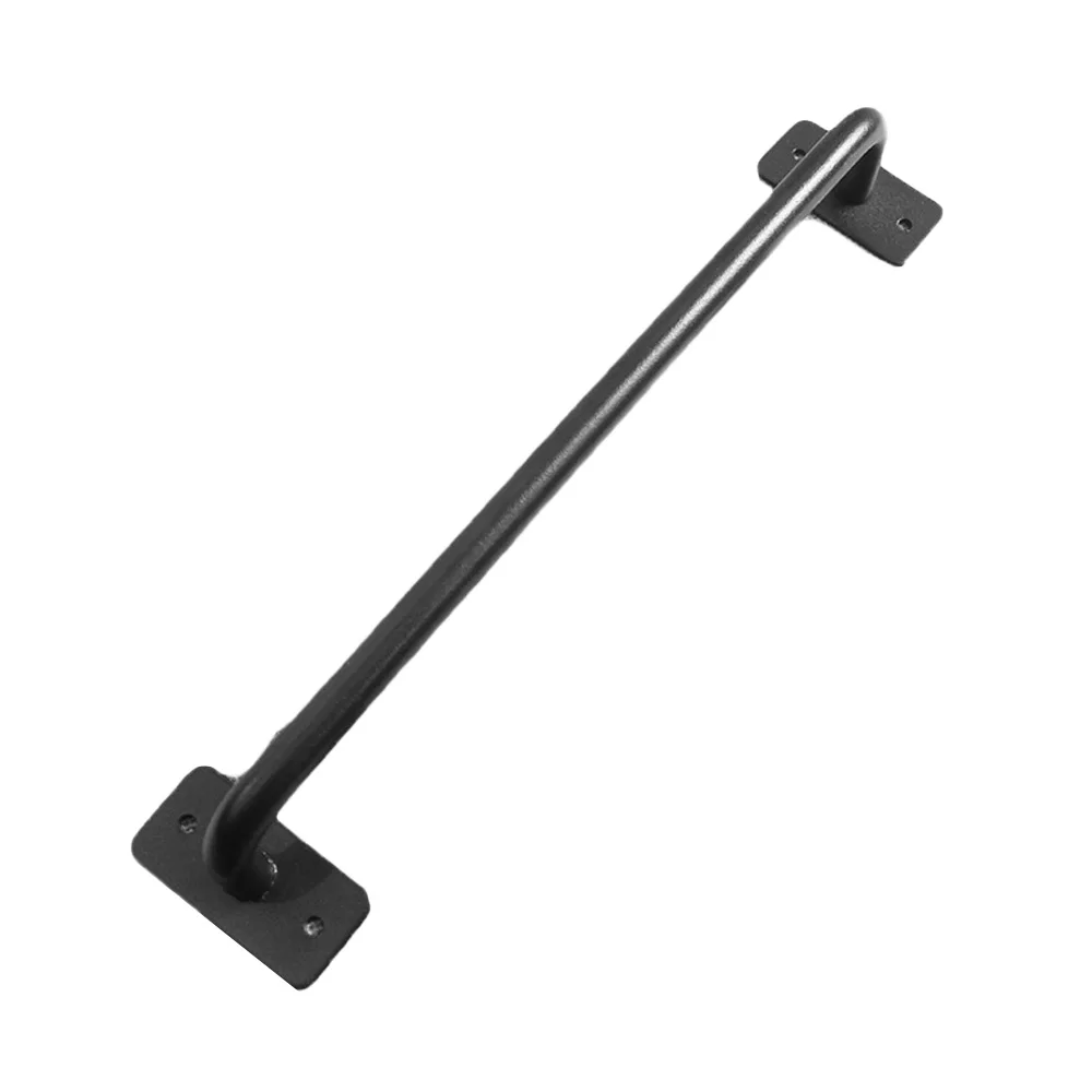 Wooden Barn Door Steel Handle Pull Attachment Part Furniture Tool Durable 1pc |