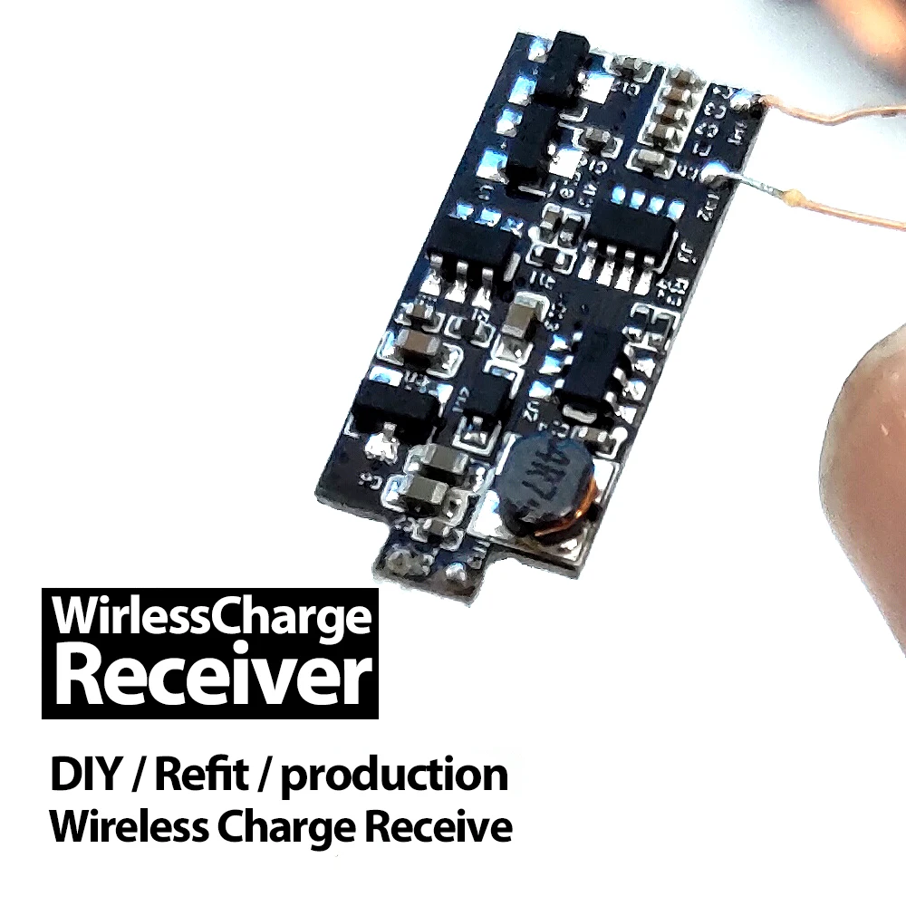 Беспроводной приемник QI VEEAII DIY 5 Вт 5V1A для смартфонов iPhone Android|Зарядные устройства
