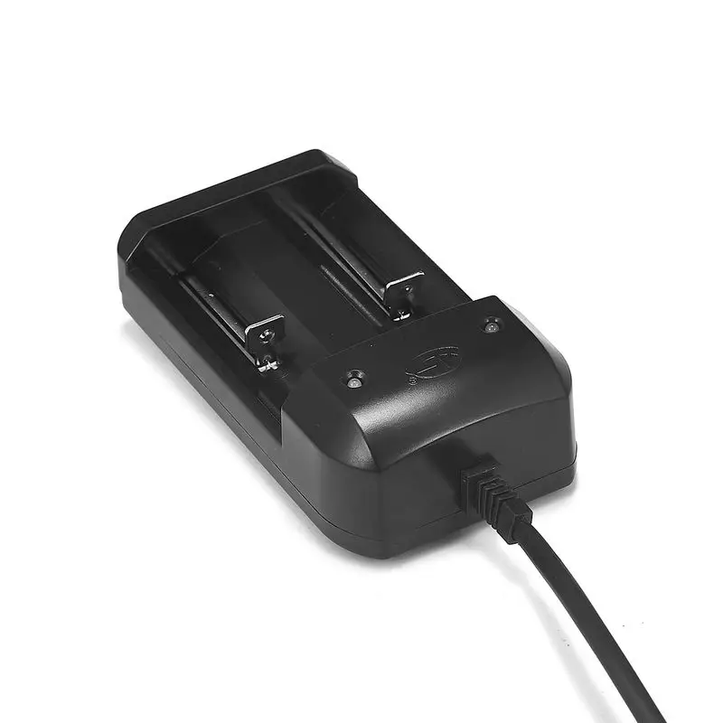 Универсальное двойное зарядное устройство 18650 в 4 2 AAA с европейской вилкой для 1