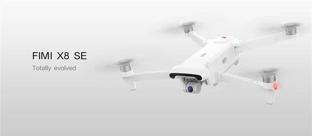 FIMI X8 SE Батарея/пропеллер 5 км с видом от первого лица 3-осевому гидростабилизатору HD4K Камера gps 33mins время полета RC Дрон Квадрокоптер RTF