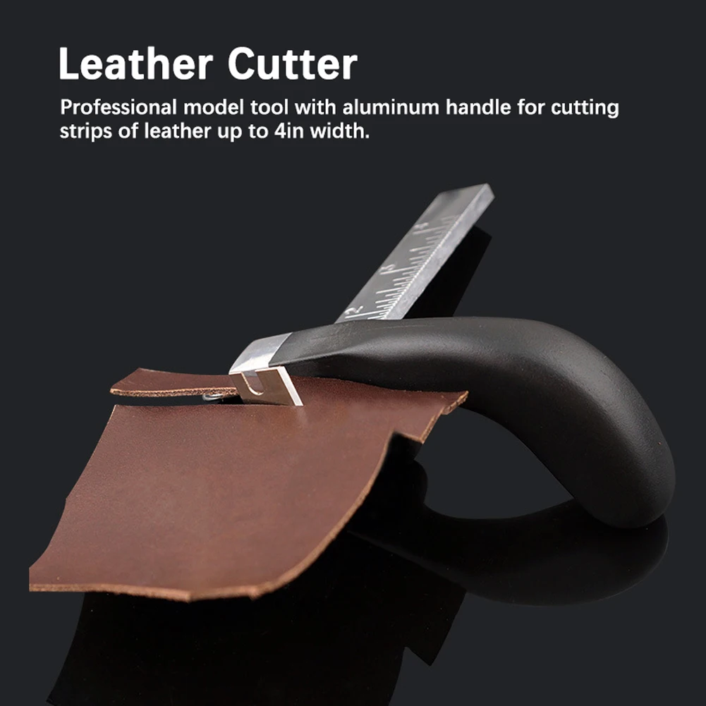 Professional Adjustable Leather Cut Gauge Straps Belt Cutter Portable Hand Cutting Tool Leathercraft Accessory | Дом и сад