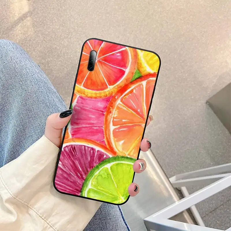 

INS fruit lemon orange Smart Phone Case For Xiaomi mi6 5x 8 a1 2 9se 8lite 3s Cover Fundas Coque