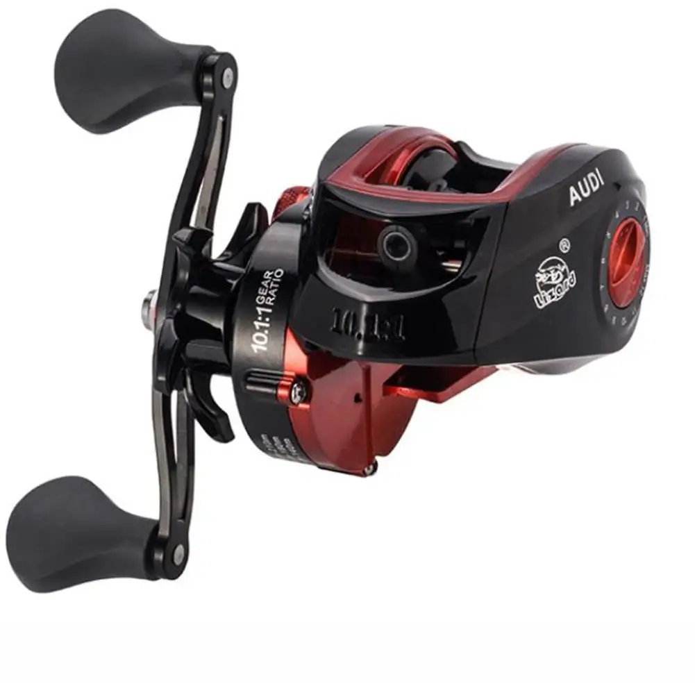 

19+1BB Fishing Reel Full Metal Spool Anti-explosion Line Raft High Speed Ratio 10.1:1 Low-profile Fishing Reel Left Right Hand