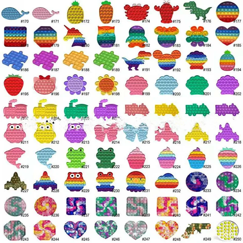 Сумка для слепых коробок Pop Fidget Reliver игрушки снятия стресса sonny angel Push Bubble