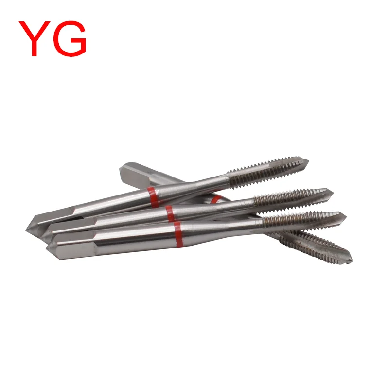 YG HSSE спиральный заостренный кран M2 5 0 M14 M16 M18 M20 X0.4 X0.5 X0.7 X1.25 Метрическая машинка |
