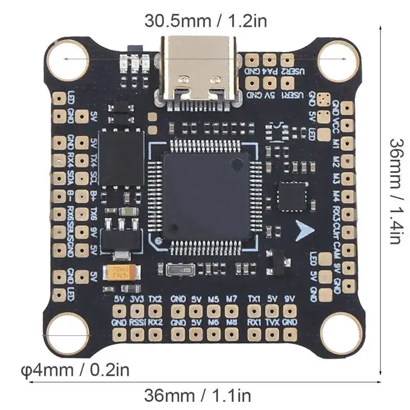 

F7230D RC Controller Drone Controller Mini Controller FPV Controller Module for FPV Quadcopter Drone