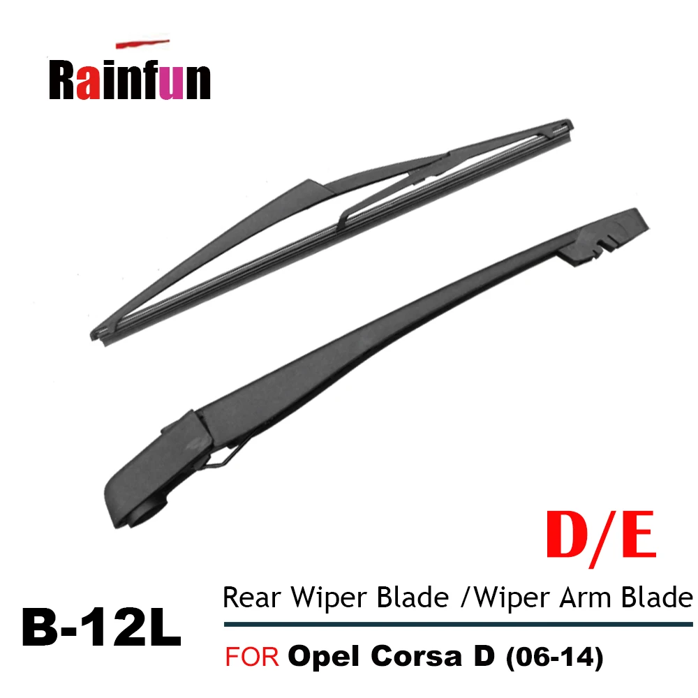 RAINFUN Передняя и задняя щетка стеклоочистителя для OPEL Corsa C/D/E (2000 далее) B 12C рукоятка