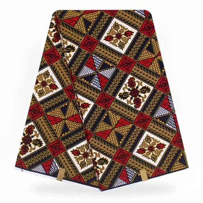 Африканский Анкара ткань Новое поступление африканская вощеная принтом 2021