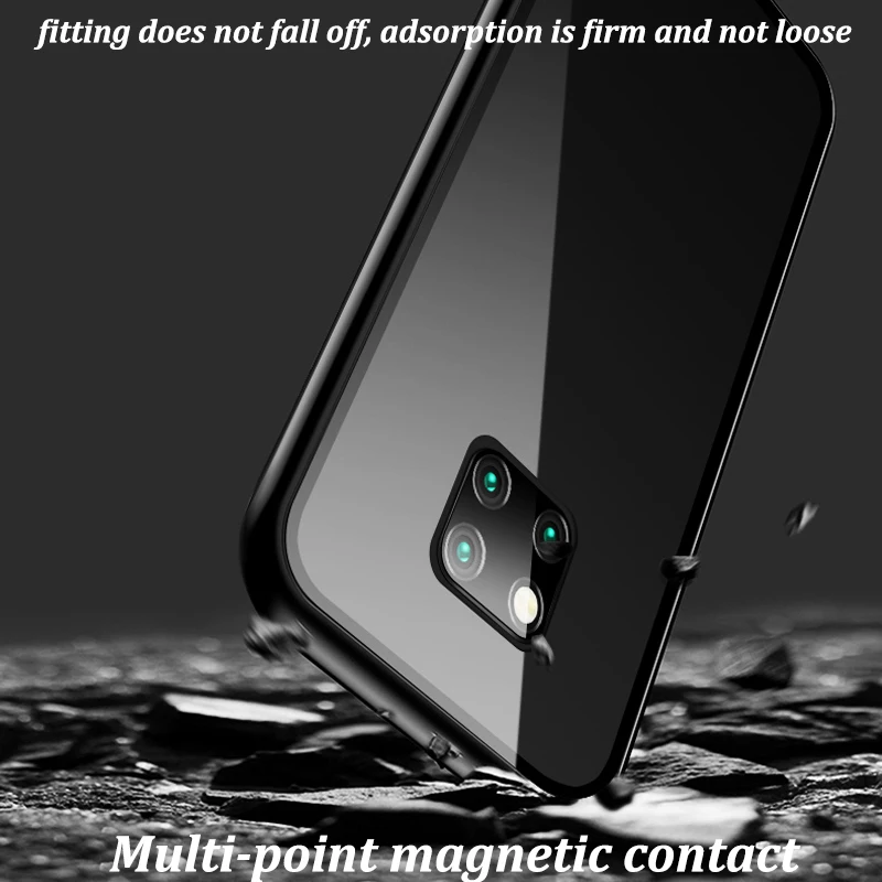 Metal Magnetic adsorption Case For Huawei Mate 30 20 P30 P20 Nova 5 Y6 Y7 Pro Prime Y5 Y9 2019 Honor 9X 8X 8A 10 Cover |