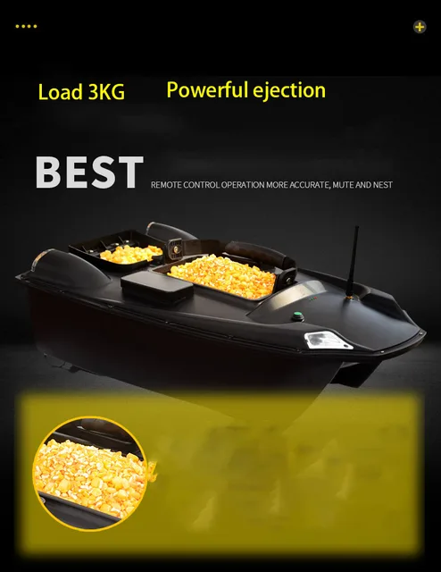 Smart Remote Control Fishing Bait Boat  Intelligent Remote Control Bait  Boat - New - Aliexpress