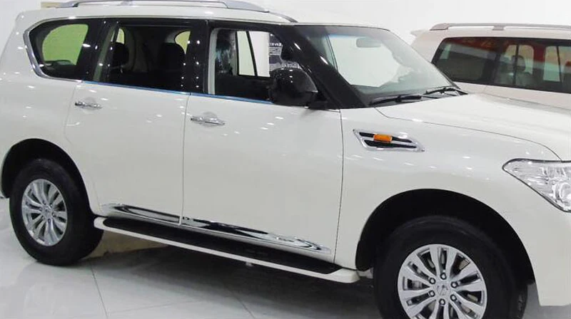 Аксессуары для Nissan патруль Y62 накладки из нержавеющей стали на кузова автомобиля