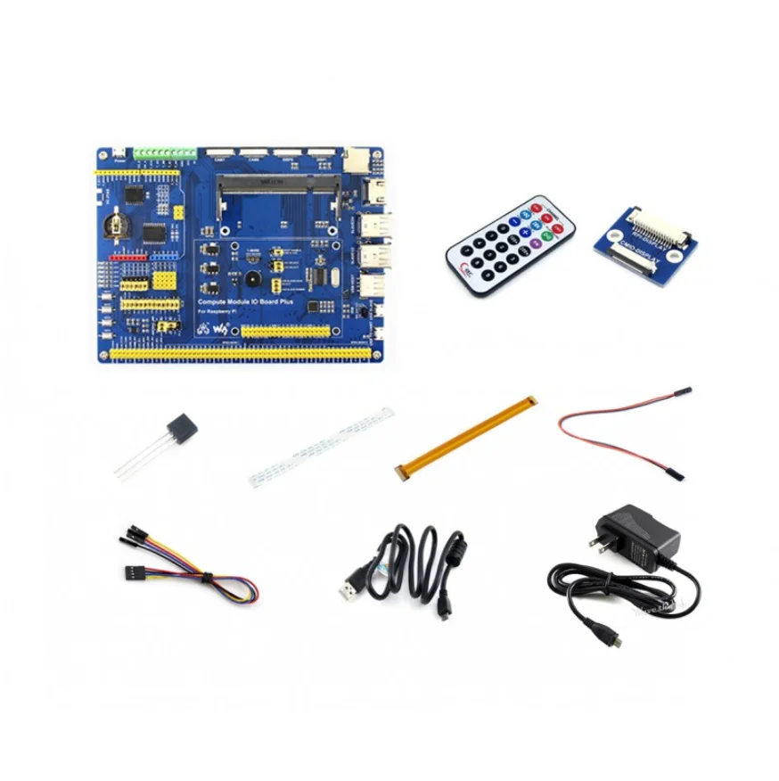 Raspberry Pi Compute Module 3 набор аксессуаров тип A(без см3) с DS18B20, адаптер питания, Pi Zero кабель для камеры