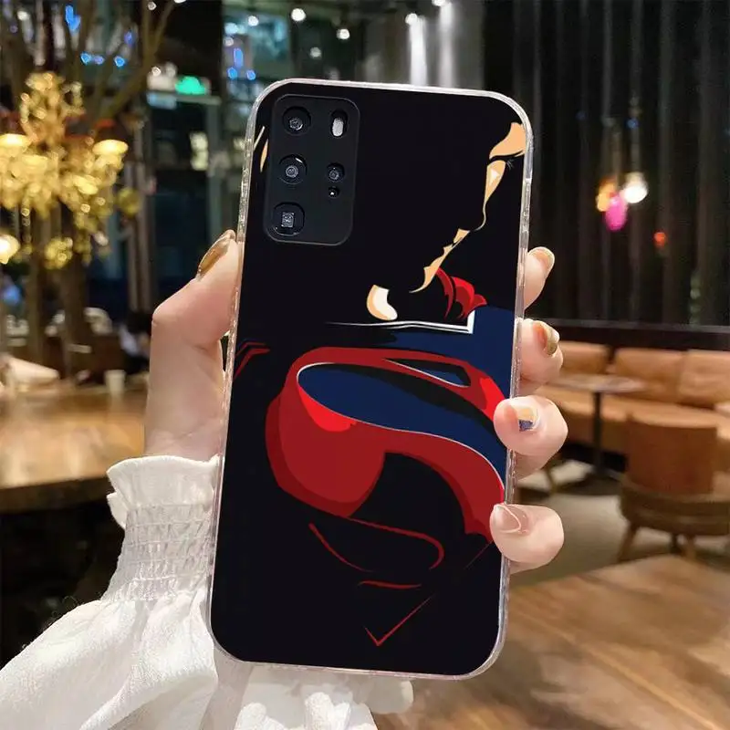 

Supermans Super Hero Phone Case For Samsung S4 S5 S6 S7 Edge S8 S9 S10 Plus S20 Lite Fe Note20 Ultra A71 A21S Cover Coque