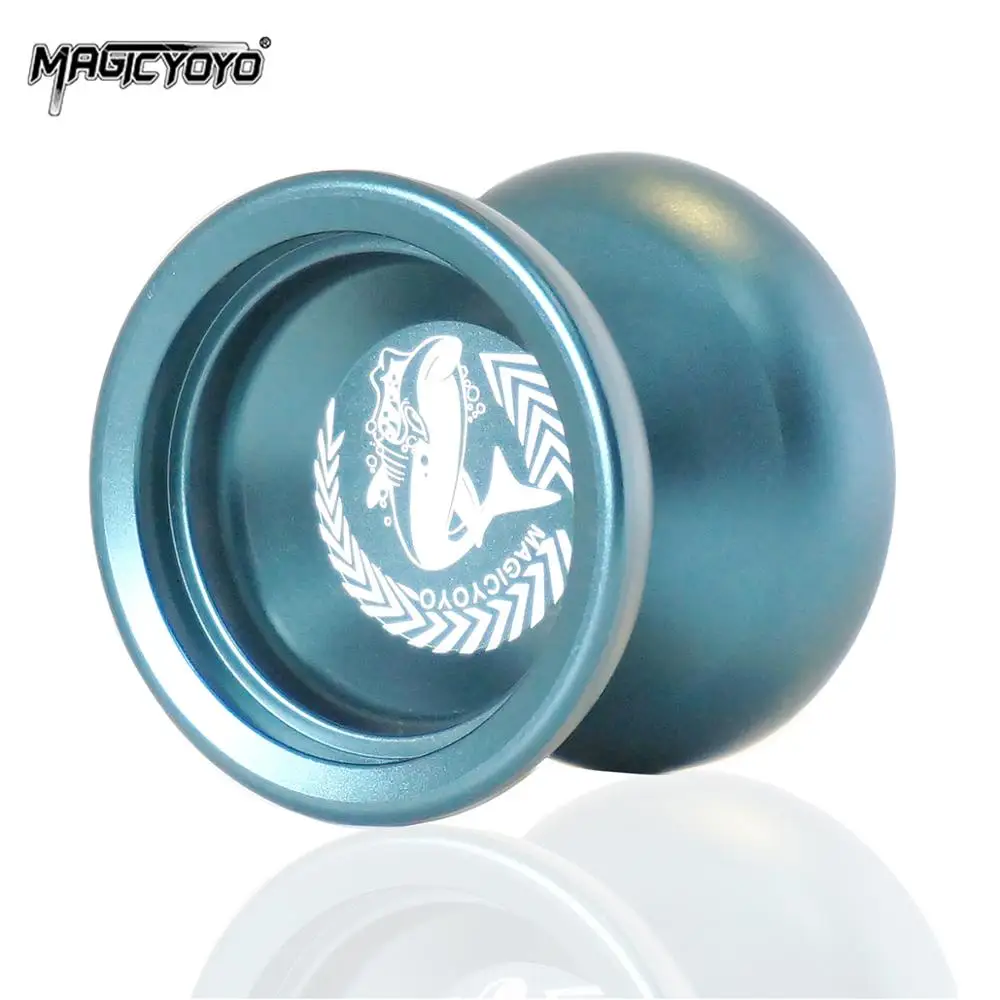 MAGICYOYO N12 с изображением акулы из сплава в виде металлического Йо-йо Профессиональный Йо-йо N12 Йо-йо 8-шариковый подшипник с веревкой YO-YO игрушки подарок для детей
