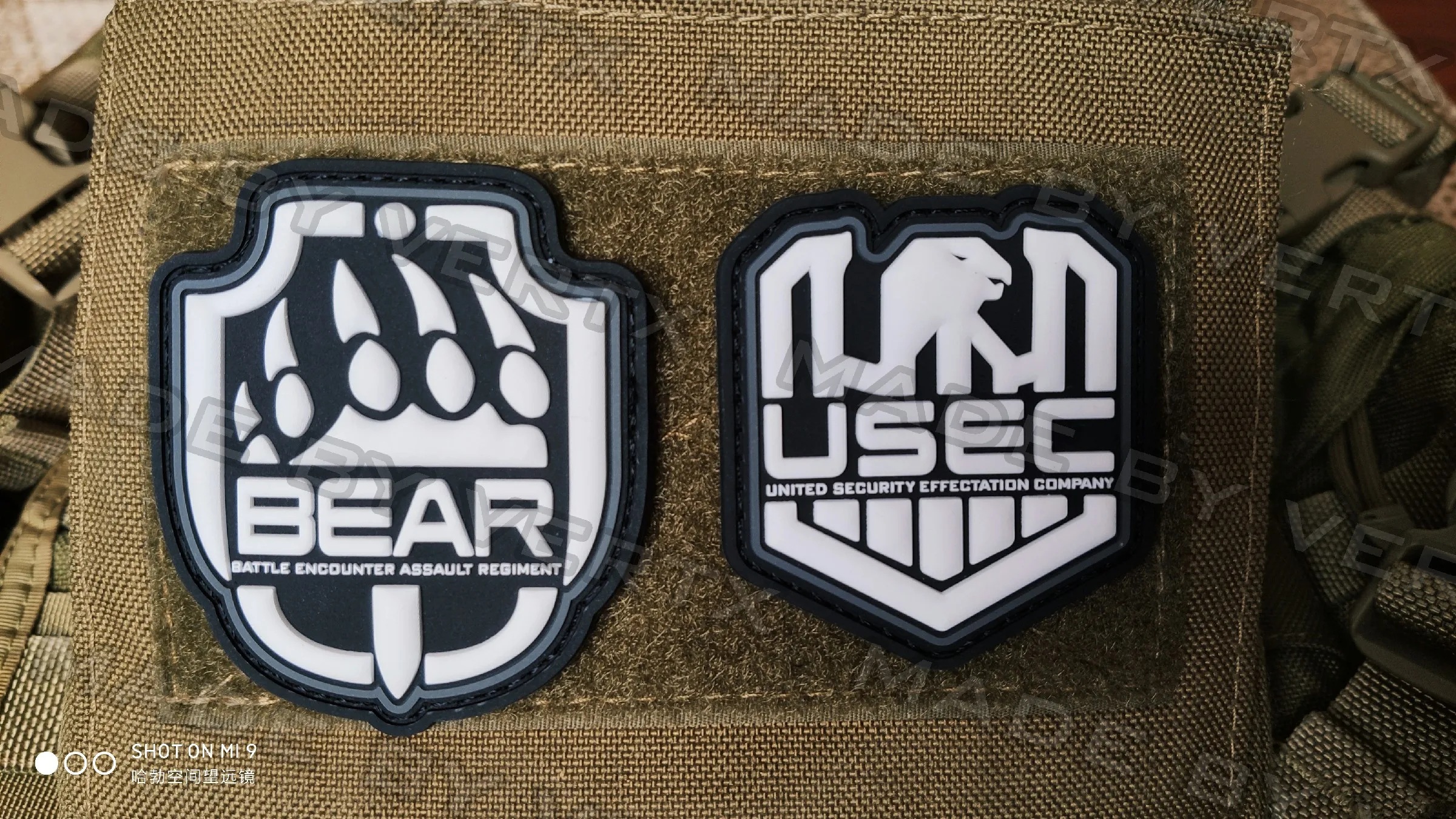 Российский флаг побег из армии тарков военный медведь USEC патчи тактические