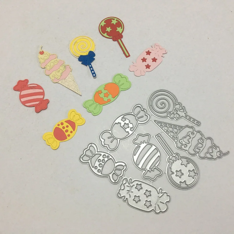 Леденец ремесла конфеты металла резки штампы новые для Скрапбукинг DIY альбом