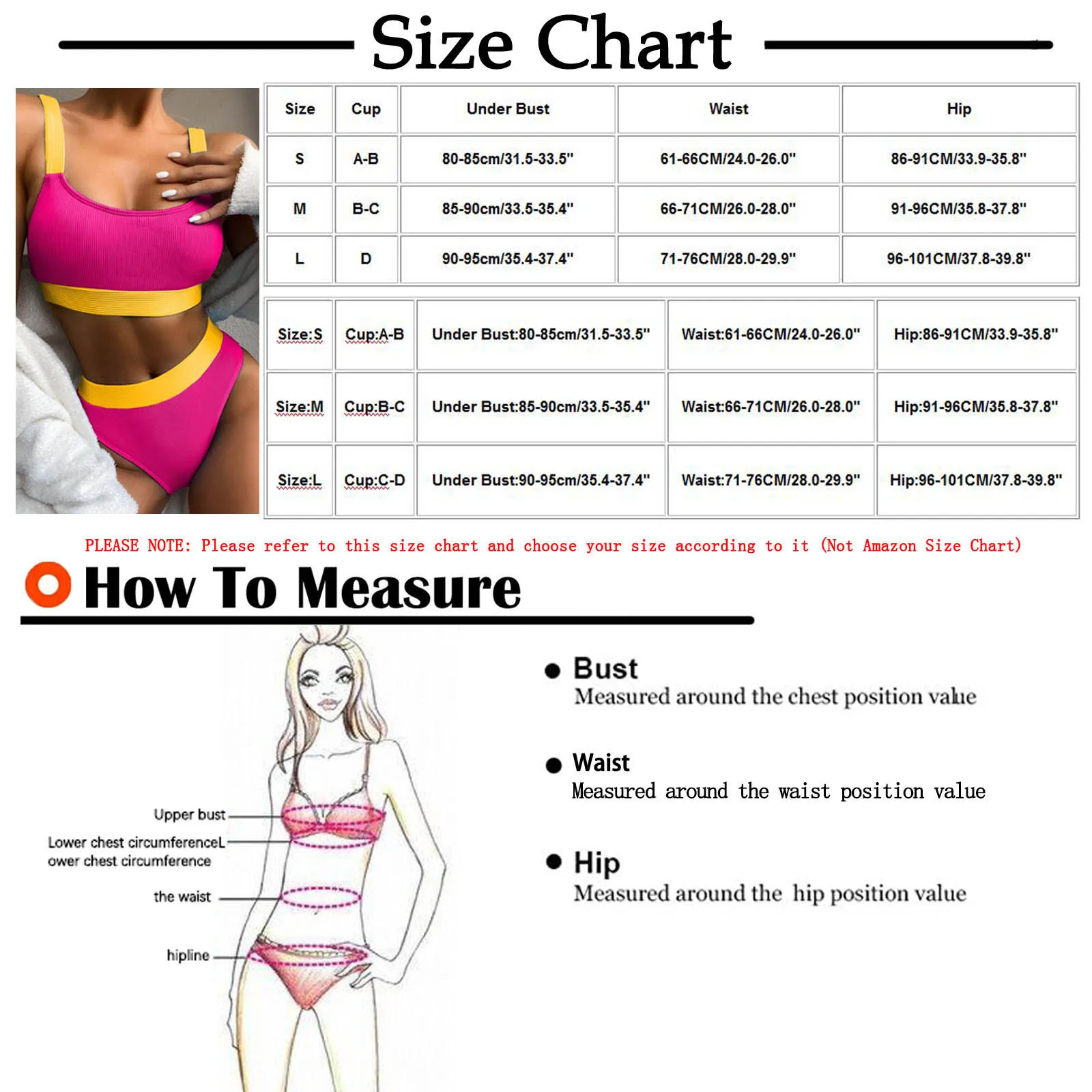 

ISHOWTIENDA Swimwear Women High Waist Sexy Patchwork Bikini Set Push-up Pad Swimwear Swimsuit Beachwear