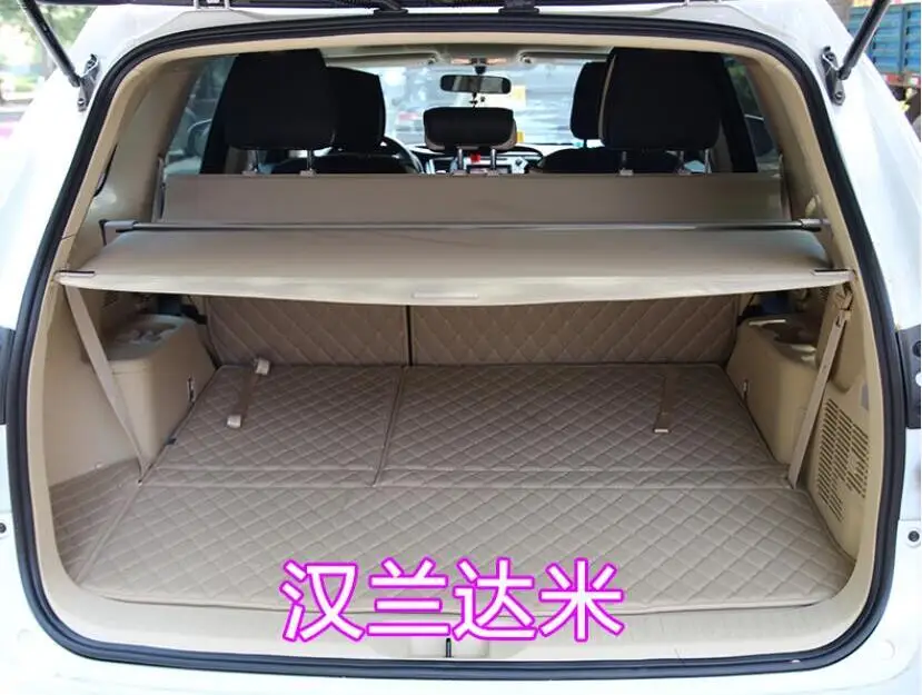 

Высокое качество, Задняя Крышка багажника для автомобиля, Защитная крышка для экрана, подходит для Toyota RAV4 2006-2013 (черный, бежевый)