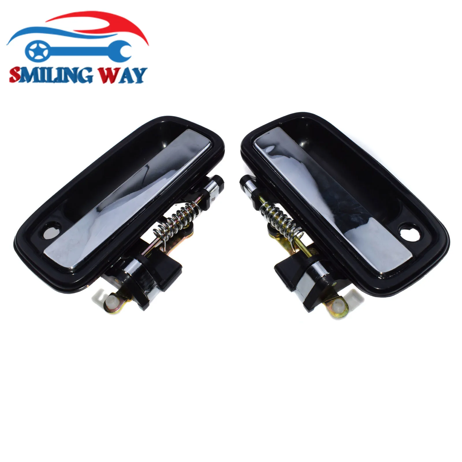 Внешний дверной ручки SMILING WAY # для Toyota Tacoma 1995 1996 1998 2000 2001 2002 2003 2004 передний левый и