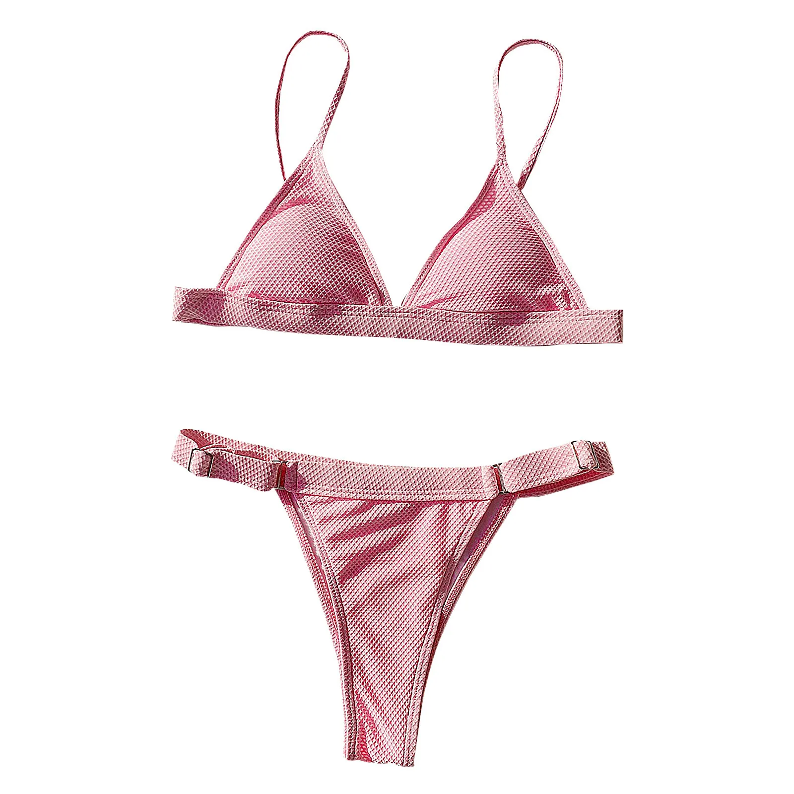 

Solid Bikini Brazillian Swimsuit Women Bikini Set Sexy Low Waist Swimwear Female Swimming Biquini ensemble femme 2 pices #13