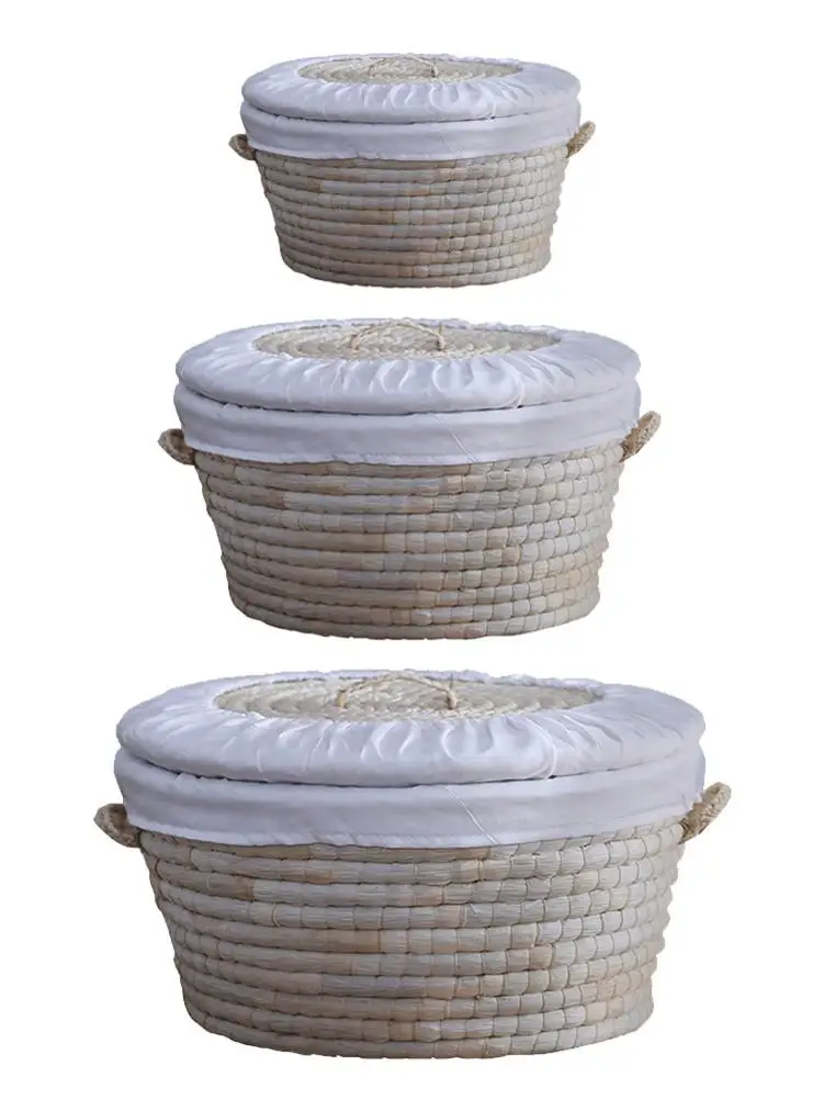 Корзина для хранения тканый хлебная корзина многофункциональные плетеные