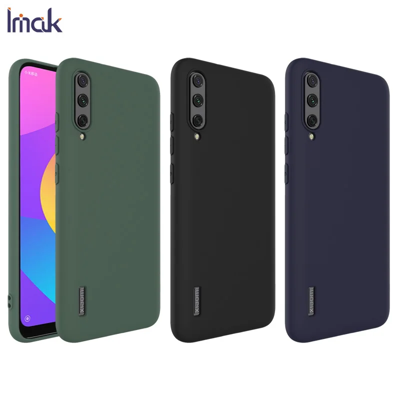 Чехол для Xiaomi Mi 9 Lite CC9 матовый ударопрочный гибкий и легкий мягкий чехол накладка