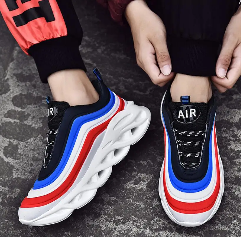 

Men's casual shoes sneakers Durable Outsole Trainer Zapatillas Deportivas Homber Fashion running shoes plus size shoes46