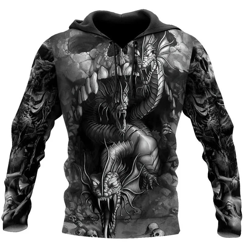 

Newest Beautiful skull tattoo 3D full body print unisex luxury hoodie men sweatshirt zipper pullover casual jacket Size S-5XL
