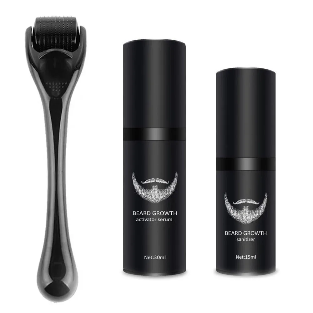 

Beard Growth Oil Activator Serum Balm for Facial Hair Regrowth and Thickness for Bearded Men 100% Organic Beard Growth Serum