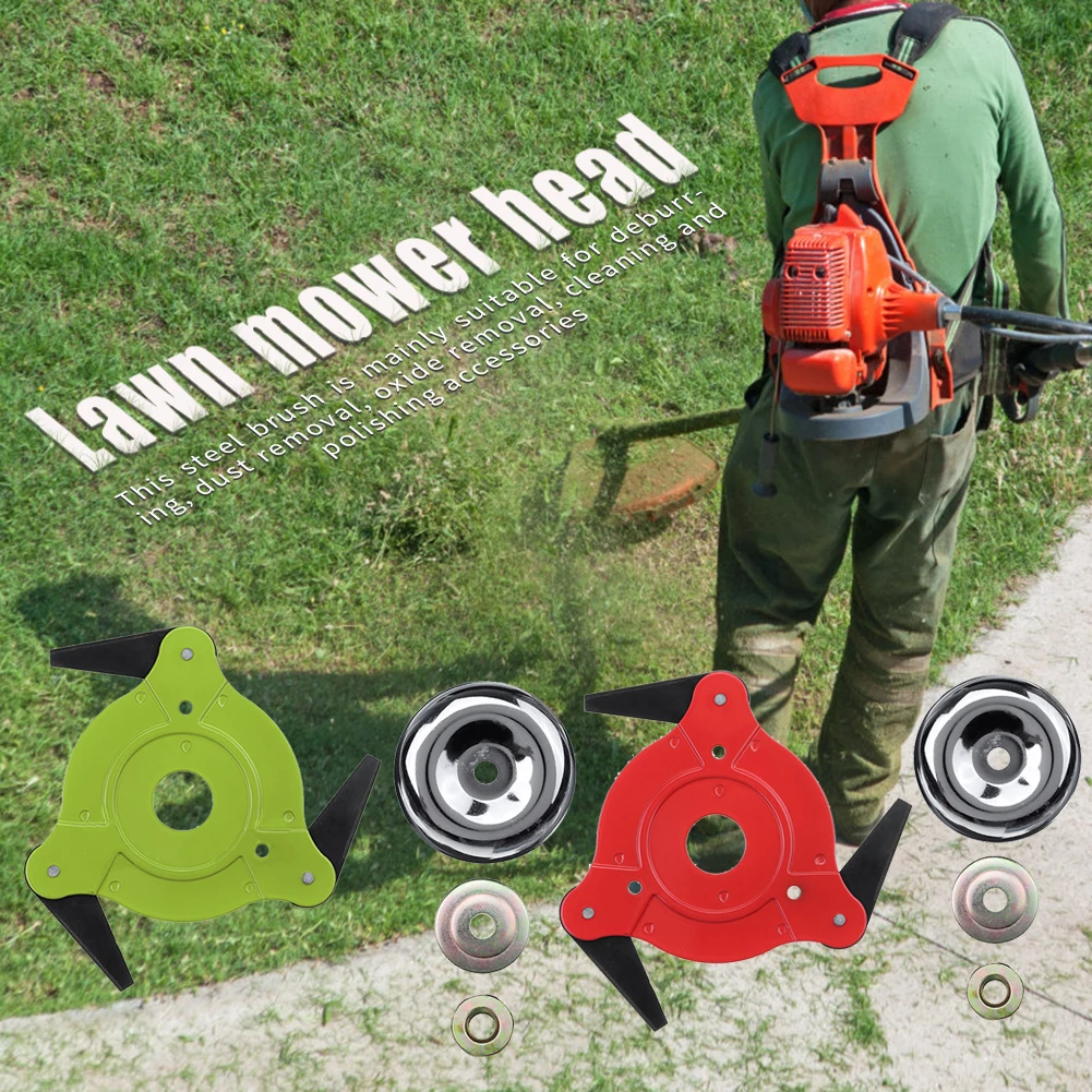 

65Mn Practical Lawn Weeding Head Brush Cutter Multi-functional Convenient Lawn Mower Grass Trimmer Head Garden Tools