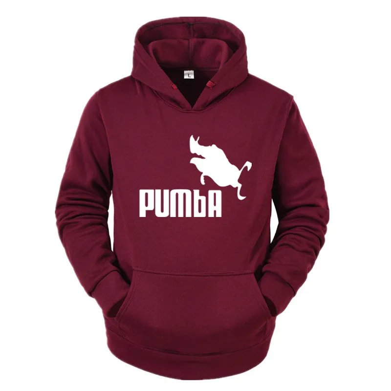 

2020 hot funny cute Hoodies men women Pumba hoodie Sweatshirt Fashion casual streetwear cool lovely costume hoodies men