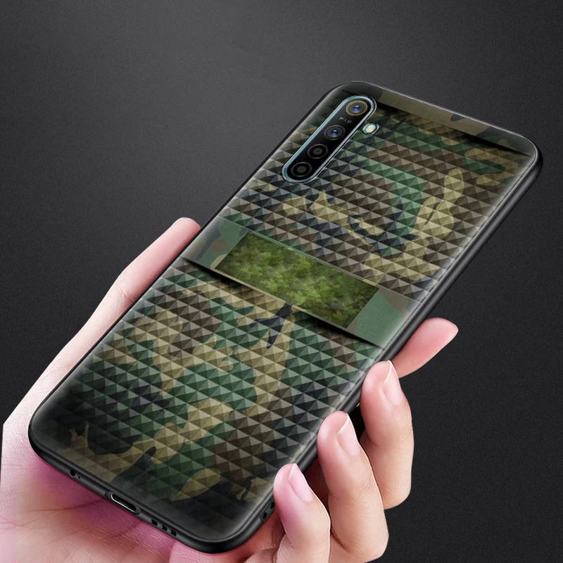 

Camouflage Pattern Camo military Army Case for Realme XT 5 5Pro 5i 6 6S X50 C3i 6i India C12 C15 C3 C11 7 7i Rro X2 X3 X7 Shell