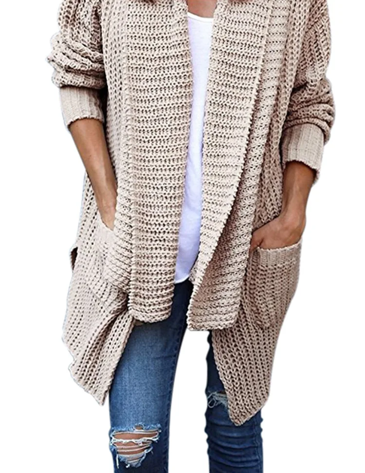 Новинка 2019 модная женская одежда трикотаж свободный большой размер двойной