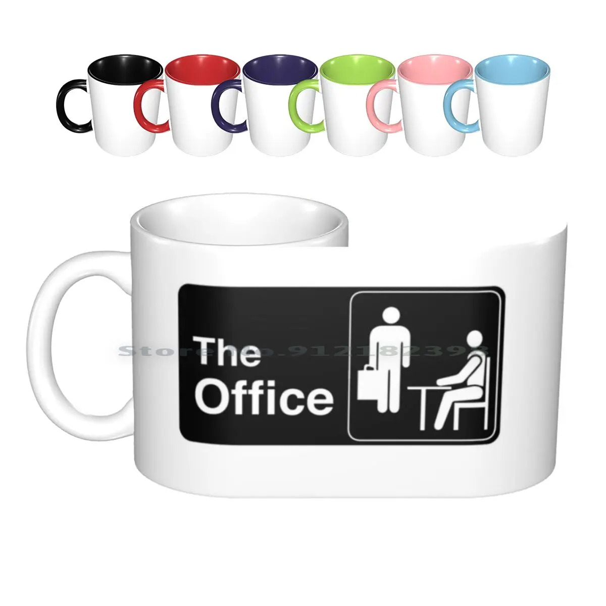 

The Office Tv Show Logo Ceramic Mugs Coffee Cups Milk Tea Mug The Office The Office The Office Tv Show The Office The Office