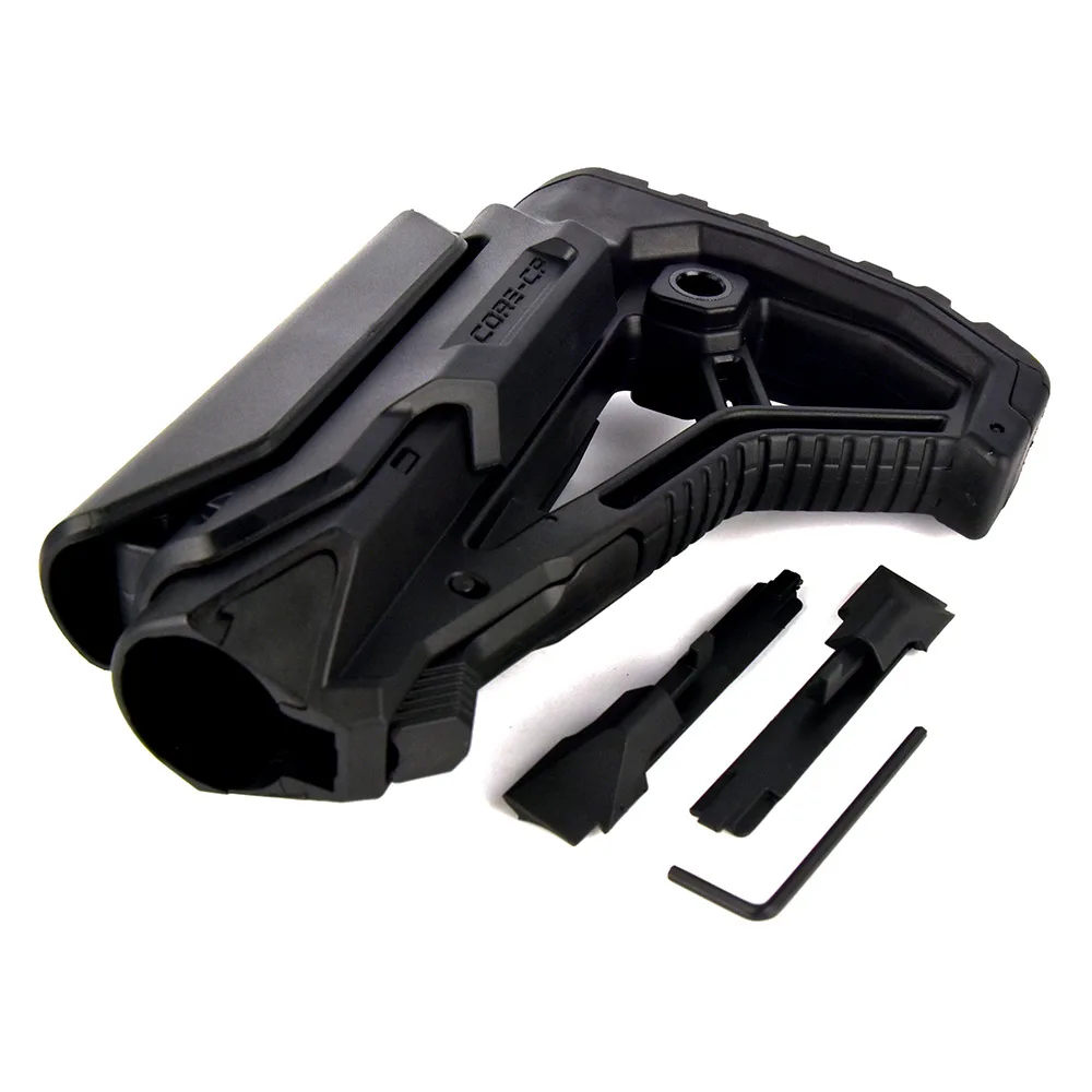 

FAB Stock Tactical Nylon Adjustable Extended Buttsock for J89 Paintball Airsoft Tactical Gel Blaster Receiver