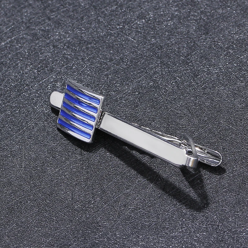 Men Metal Necktie Bar Crystal Formal Dress Shirt Wedding Ceremony Tie Clip Party Gifts Fashion Clips Jewelry Accessories | Аксессуары