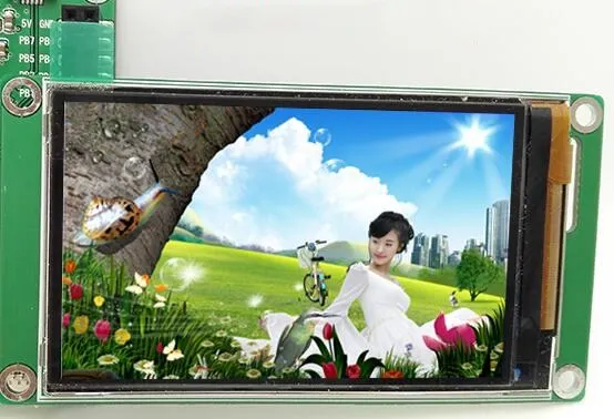 IPS-экран 2 8 дюйма 262K TFT LCD с платой адаптера R61525 Привод IC 9/16Bit интерфейс MCU 240(RGB)* 400 |