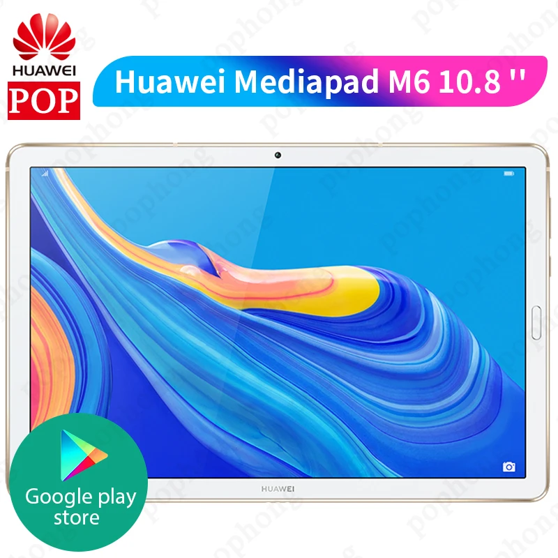 Планшетный ПК Huawei Mediapad M6 10 8 дюйма Kirin 980 восемь ядер 4 Гб 128 ГБ 7500 мАч сканер