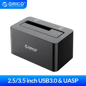 Док-станция ORICO для внешнего жесткого диска 3,0 дюйма2,5 дюйма, SATA на USB 3,5, с адаптером питания 12 В
