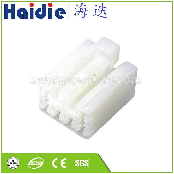 

2 Sets 6 Pin Automotive 2.3(090) Connectors Power Connector Housing CD Plug Socket 7123-1360 MG610152