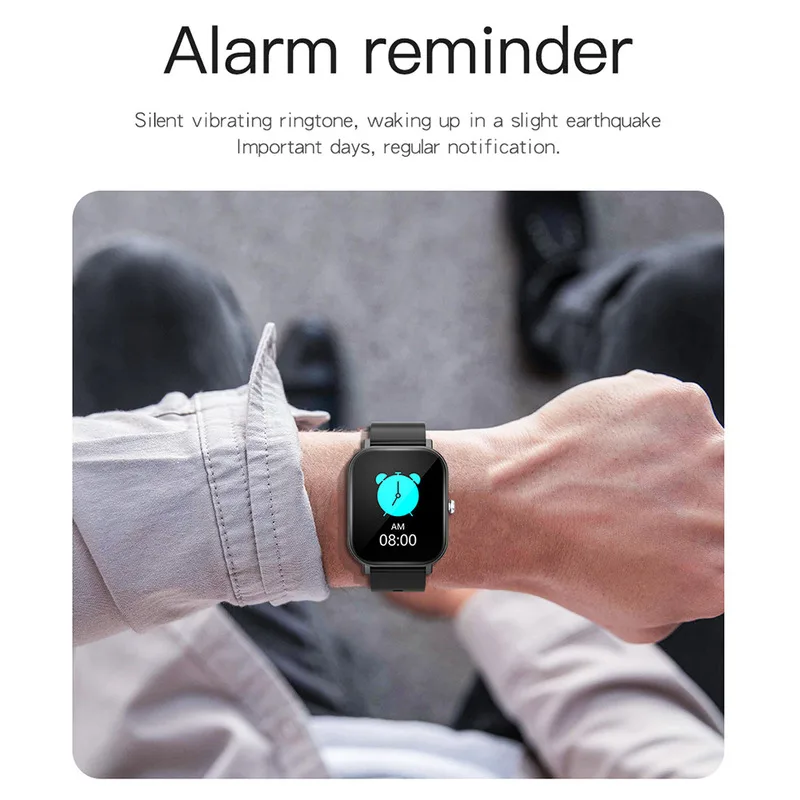 

2020 New Smart Watch Men V6 Waterproof Sport Tracker Heart Rate Blood Pressure Support Bluetooth Wearable for Android IOS Phone